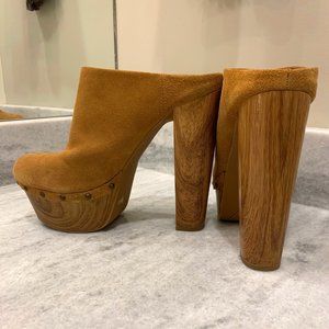 Jessica Simpson Denley Platform Sandals. Size 9. Tan.